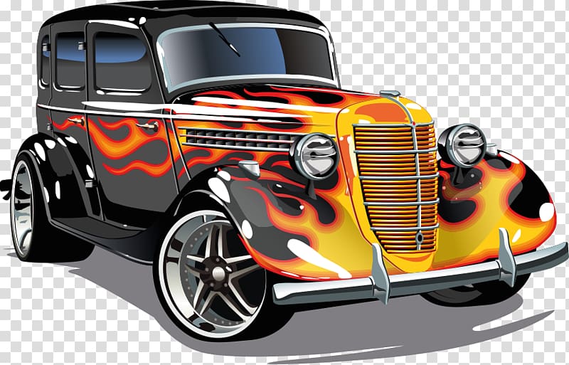 Car graphics Hot rod , car transparent background PNG clipart
