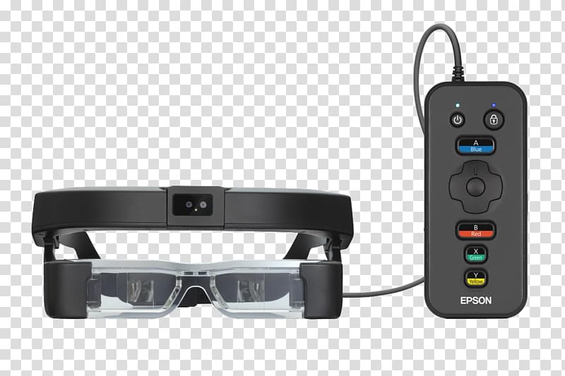 Google Glass Smartglasses Augmented reality Epson, glasses transparent background PNG clipart