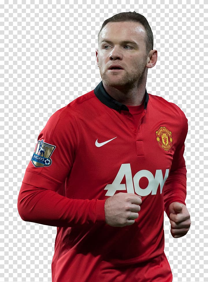 Wayne Rooney Jersey Rendering Football T-shirt, Wayne Rooney transparent background PNG clipart