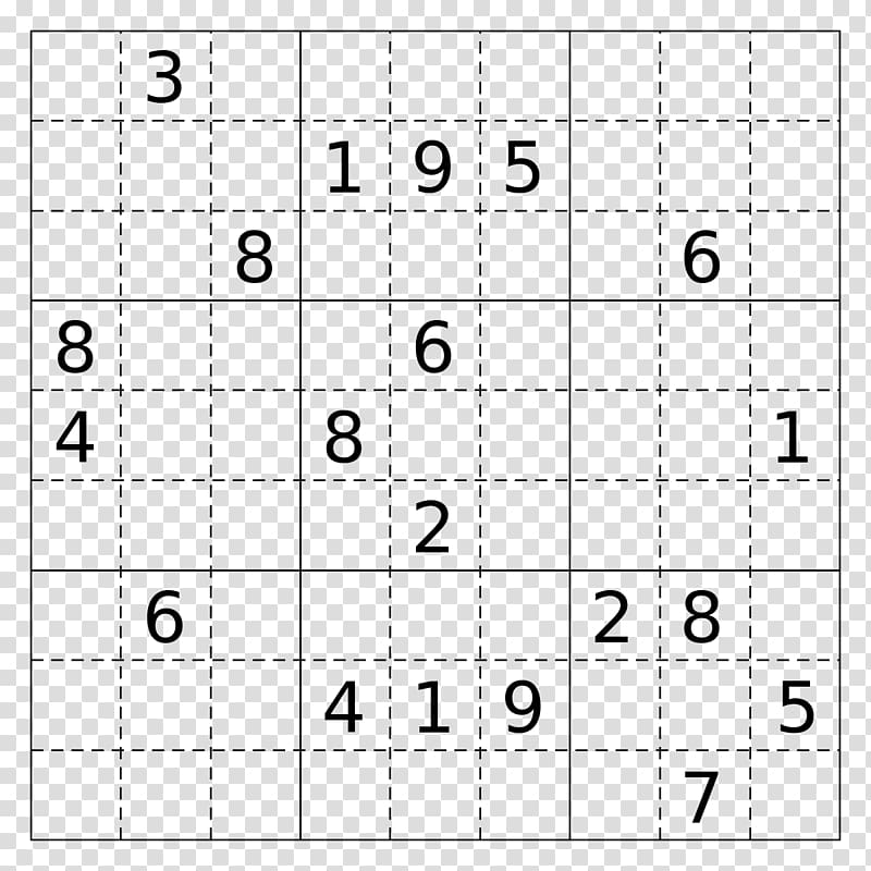 Killer sudoku Riddle Logic puzzle Sudoku for Kids, others transparent background PNG clipart