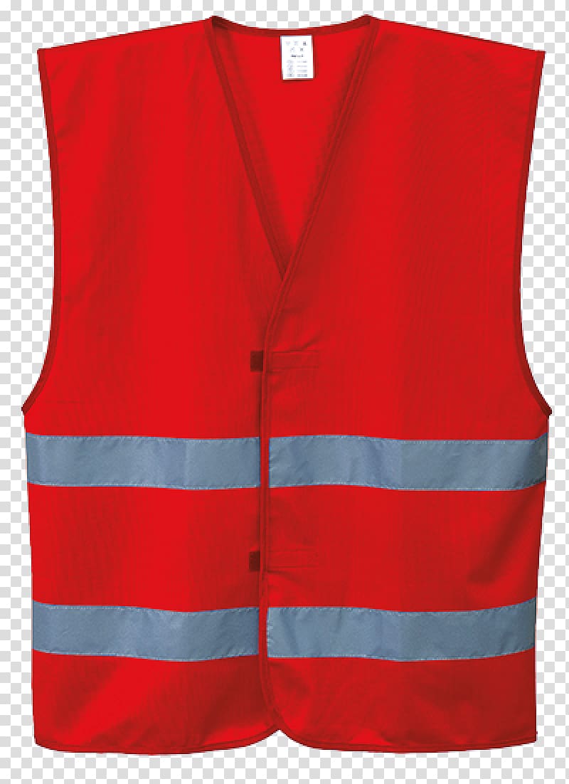 Gilets Waistcoat Armilla reflectora High-visibility clothing Portwest, jacket transparent background PNG clipart