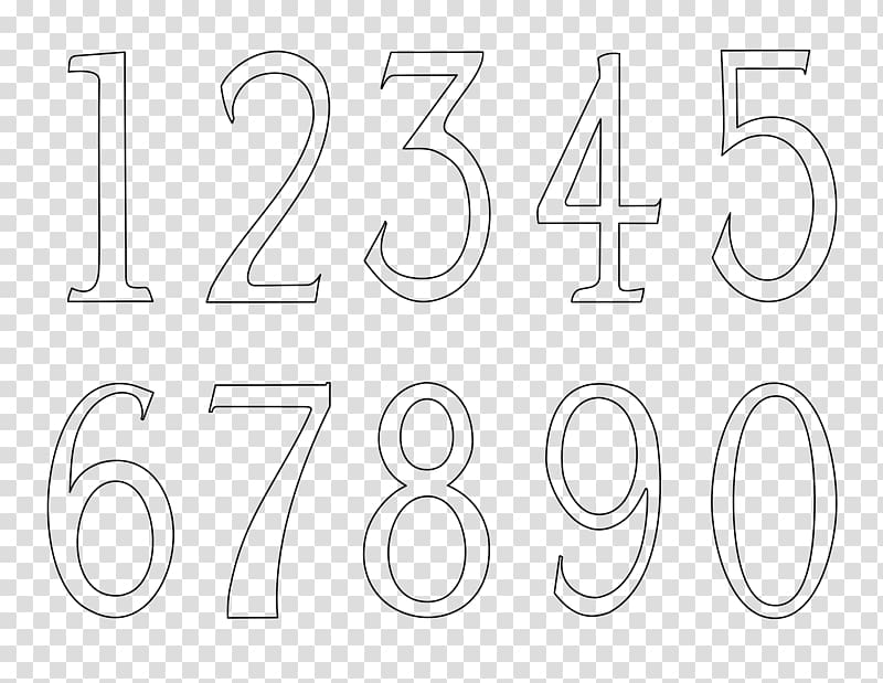 Number Logo Circle White Brand, Numbers 2 transparent background PNG clipart
