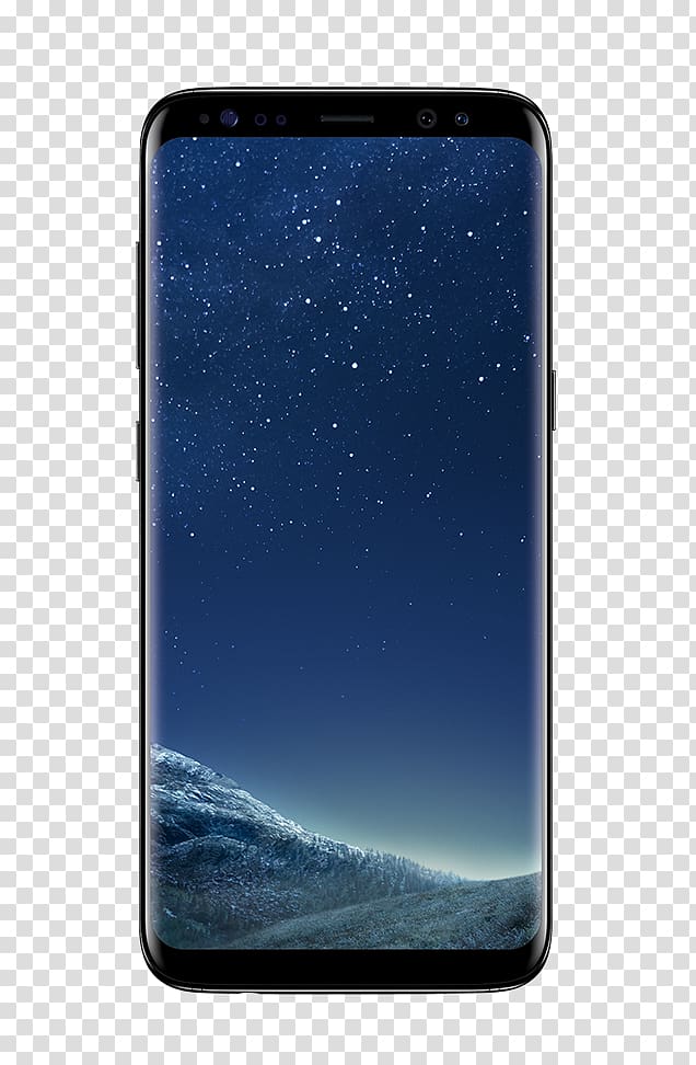 Samsung Galaxy S8+ Samsung Galaxy S8, 64 GB, Midnight Black, Simple Mobile, GSM Samsung Galaxy S8, 64 GB, Midnight Black, Unlocked, GSM, International Version, Samsung Apps transparent background PNG clipart