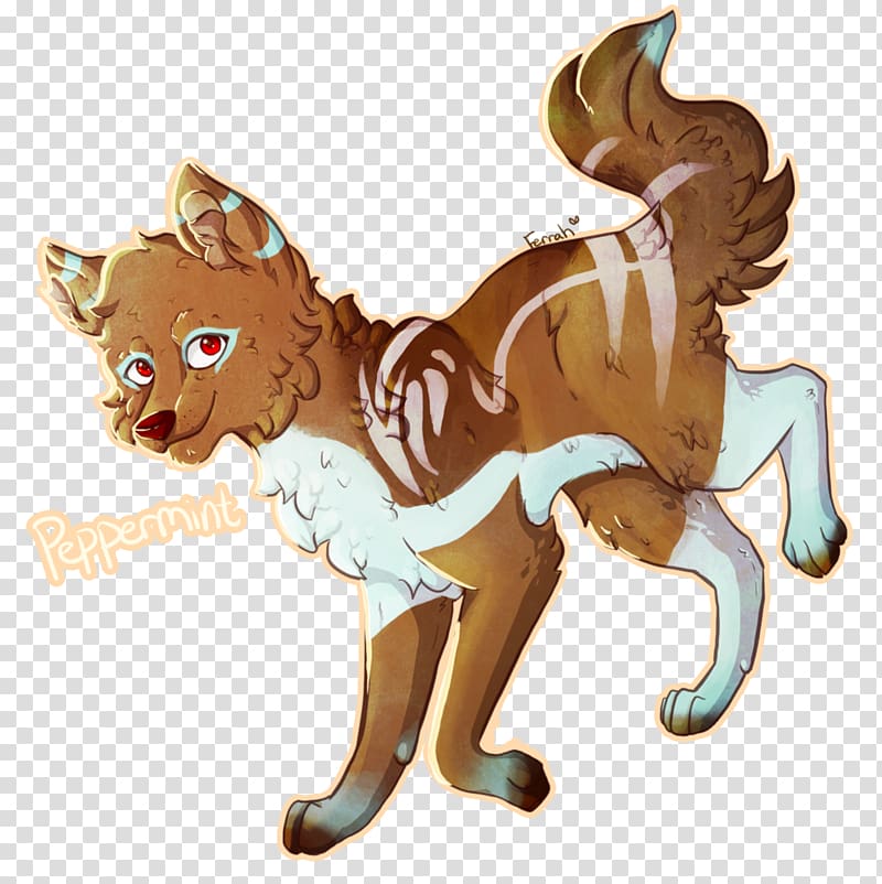 Cat Lion Horse , pepermint transparent background PNG clipart