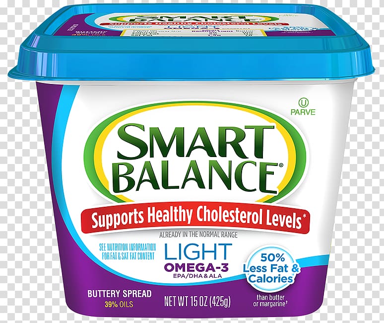 Smart Balance HeartRight Light Buttery Spread Smart Balance Light Buttery Spread with Flaxseed Oil Bagel, butter transparent background PNG clipart