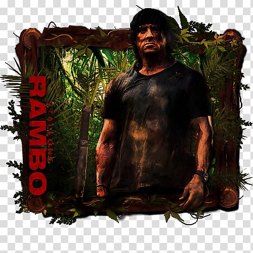 John Rambo T-shirt Album cover Tree, T-shirt transparent background PNG clipart