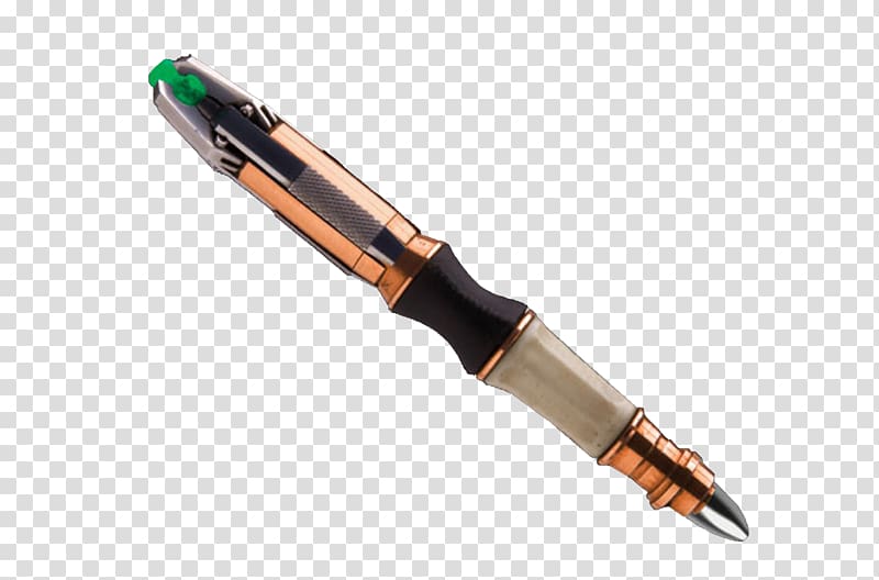 Eleventh Doctor Sonic screwdriver Tenth Doctor, screwdriver transparent background PNG clipart