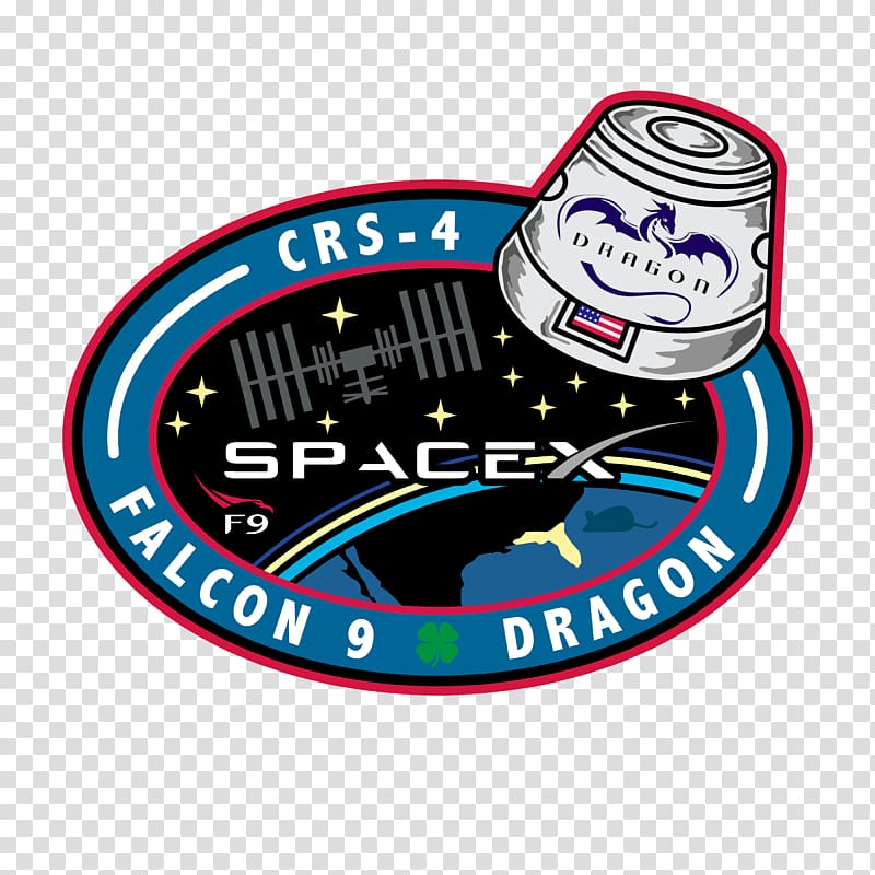 SpaceX CRS-4 Logo Brand Product design, Falcon Heavy transparent background PNG clipart