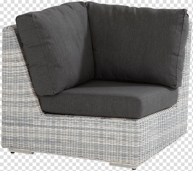 Garden furniture Bench Wicker Couch, edges and corners transparent background PNG clipart