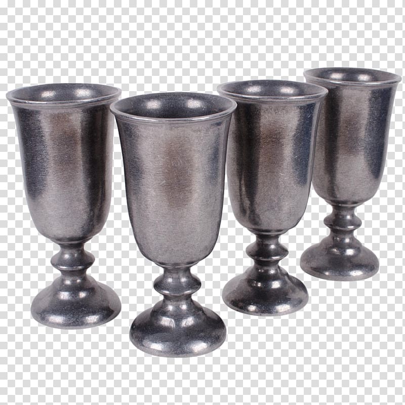 Wine glass Pewter Metal Chalice, goblet transparent background PNG clipart