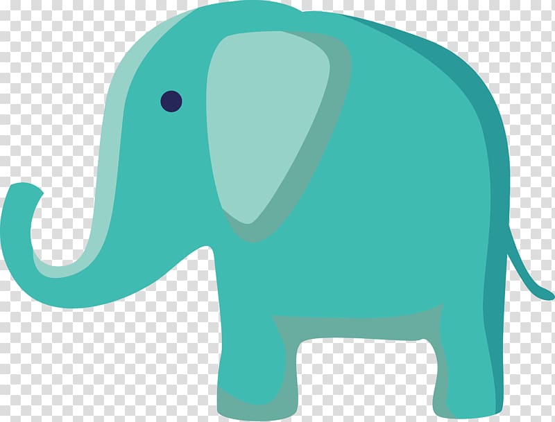 Indian elephant Blue , Blue Elephant transparent background PNG clipart