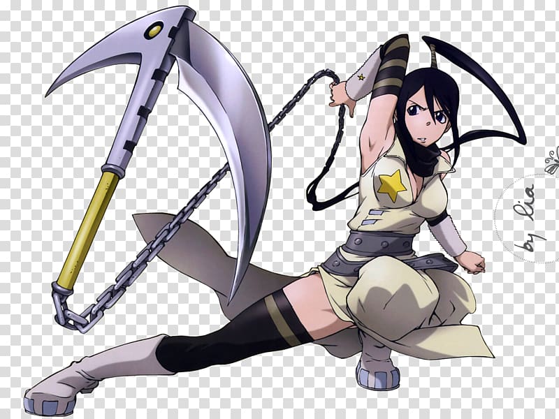 Black Star Soul Eater Evans Maka Albarn Tsubaki Nakatsukasa, soul eater transparent background PNG clipart