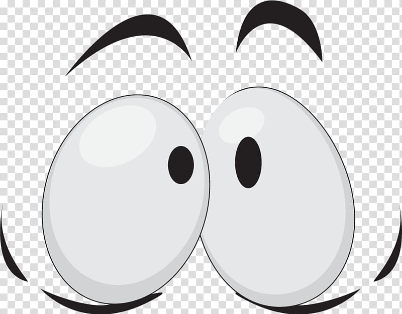 Cartoon Eyes transparent background PNG cliparts free download