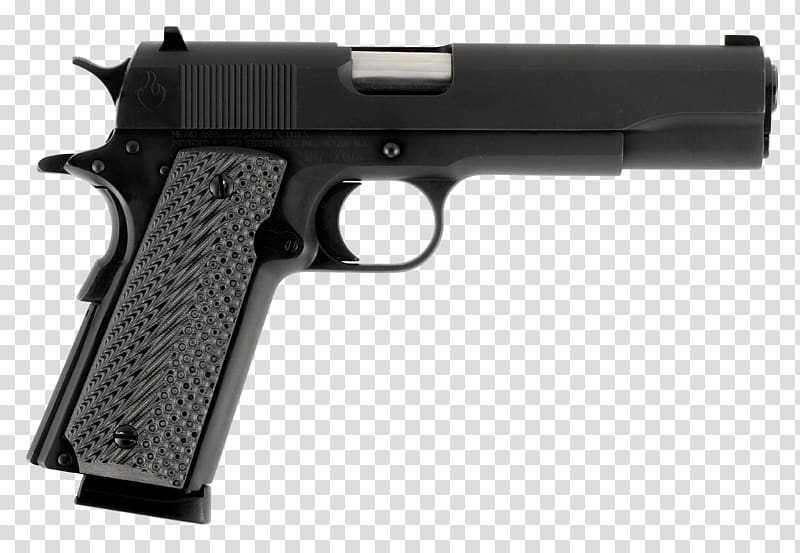 M1911 pistol SIG Sauer 1911 Blowback Airsoft Guns, pistol transparent background PNG clipart
