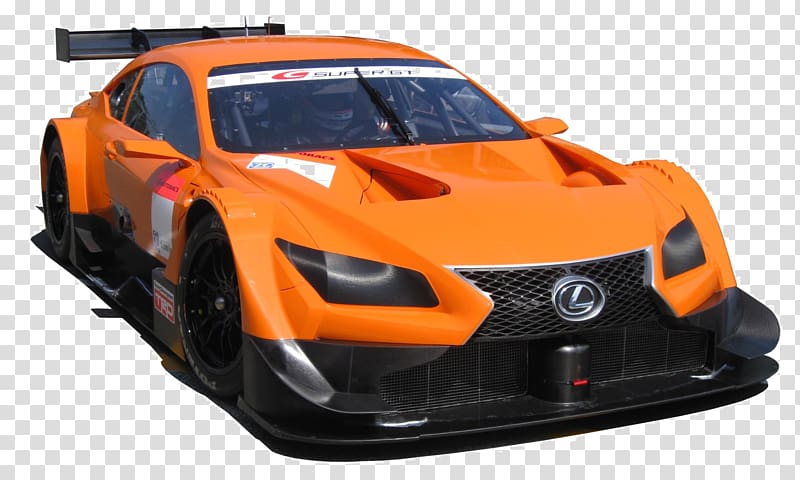 Lexus RC Deutsche Tourenwagen Masters Super GT Car, race car transparent background PNG clipart