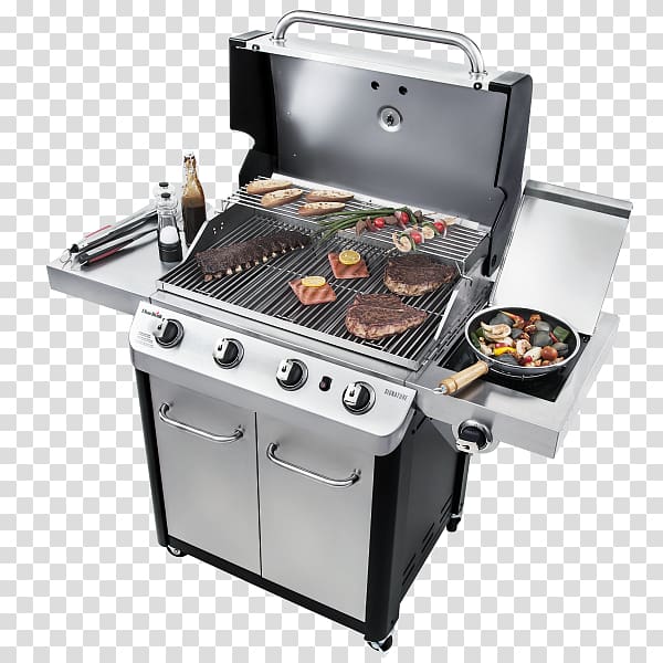 Barbecue Char-Broil Signature 4 Burner Gas Grill Grilling Gasgrill, barbecue transparent background PNG clipart