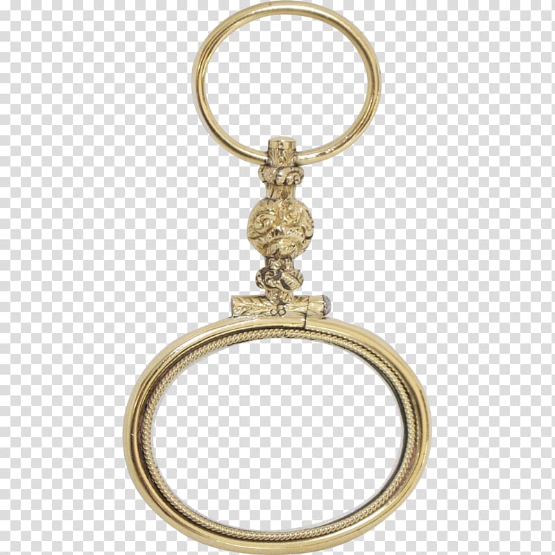 01504 Silver Body Jewellery Key Chains, silver transparent background PNG clipart