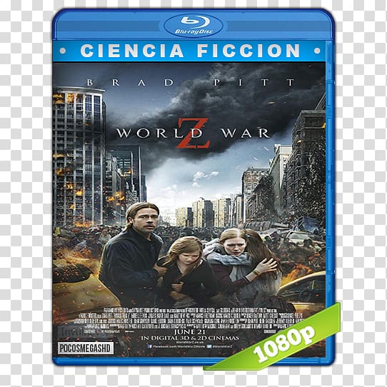 Hollywood Film Gerry Lane 0 World War Z, apocalipsis marvel transparent background PNG clipart