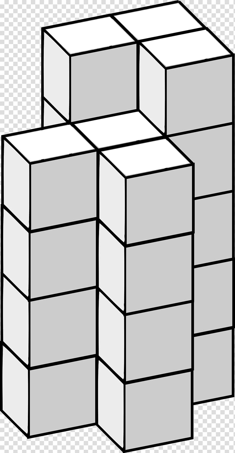 Rectangle Area Square Pattern, cube transparent background PNG clipart