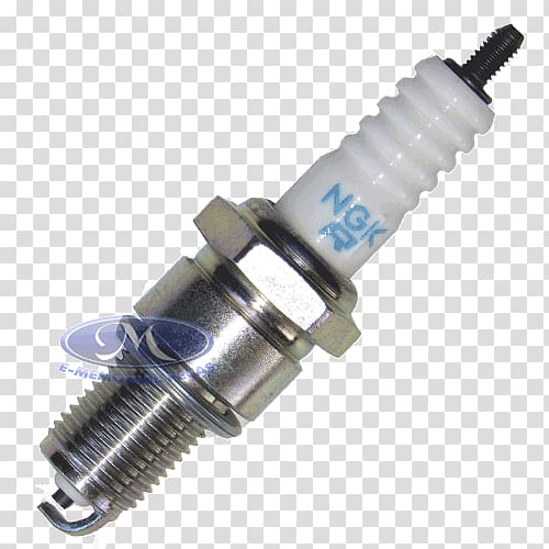 Spark plug Honda Motor Company NGK Iridium Motorcycle, motorcycle transparent background PNG clipart