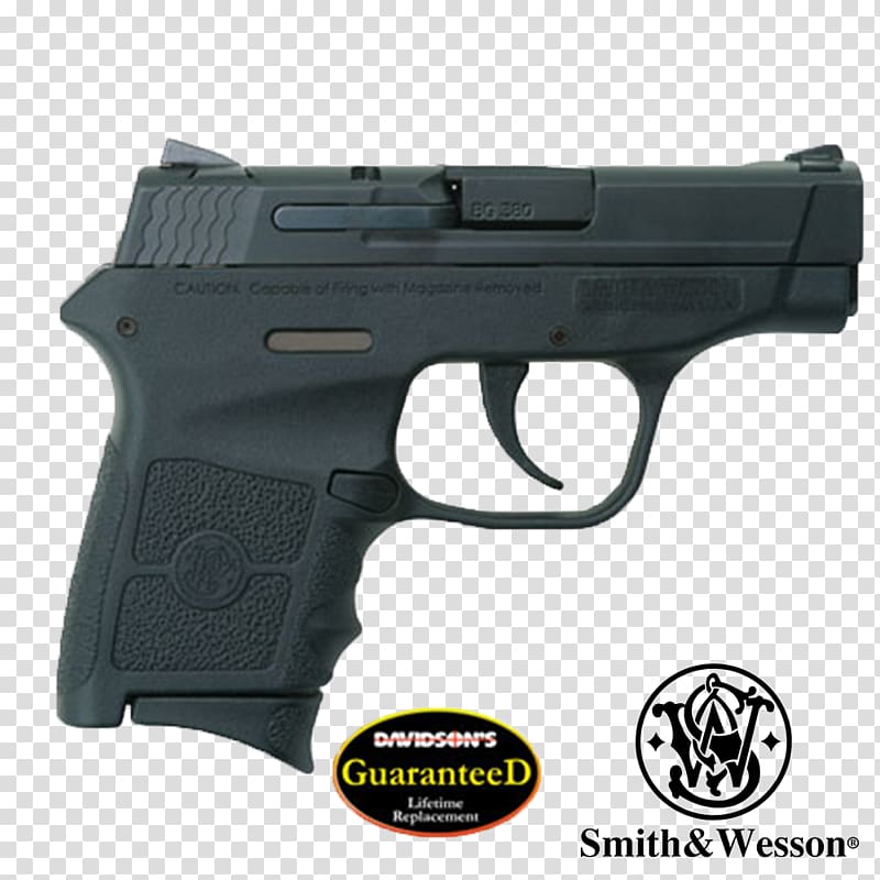 Trigger Revolver Firearm Smith & Wesson Bodyguard 380, ammunition transparent background PNG clipart