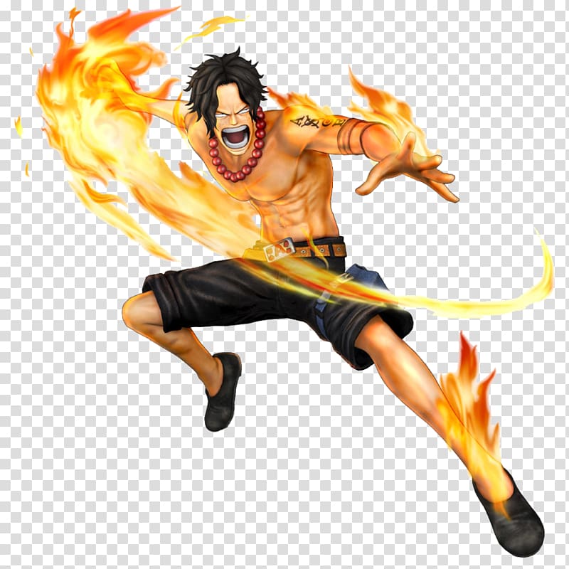Portgas D Ace, One Piece: Pirate Warriors 3 One Piece: Pirate Warriors 2 Monkey D. Luffy Roronoa Zoro, one piece transparent background PNG clipart
