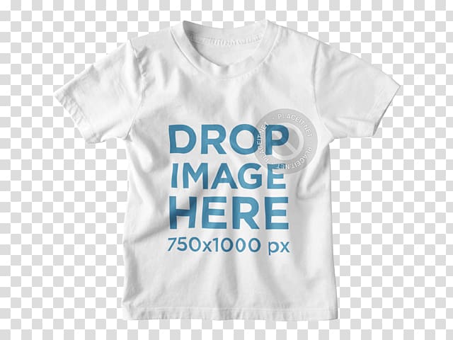 T-shirt Crew neck Sleeve Baby & Toddler One-Pieces, T Shirt Mockup transparent background PNG clipart