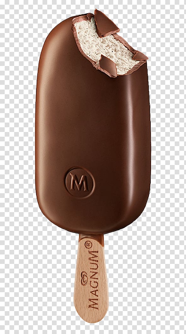 Ice cream Magnum Wall\'s Chocolate, ice cream transparent background PNG clipart