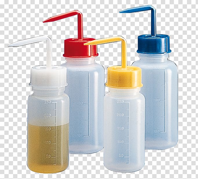 Plastic Wash bottle Laboratory Liquid, bottle transparent background PNG clipart
