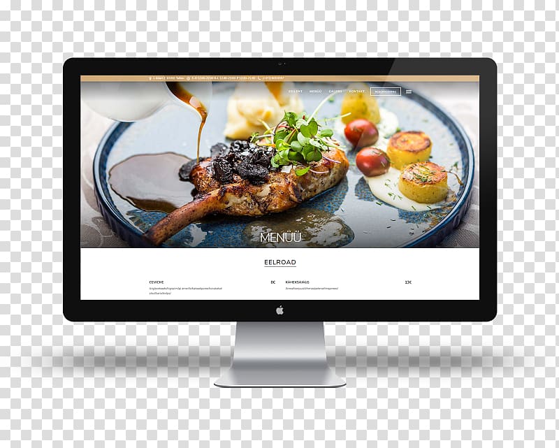 Web development WordPress onScreen WebDesign Web design, Make A Restaurant Menú transparent background PNG clipart