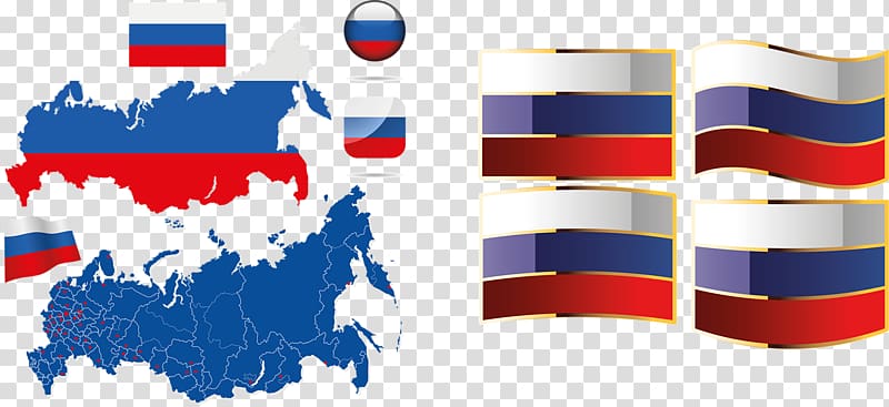 Flag of Russia Map Illustration, Colored flags transparent background PNG clipart