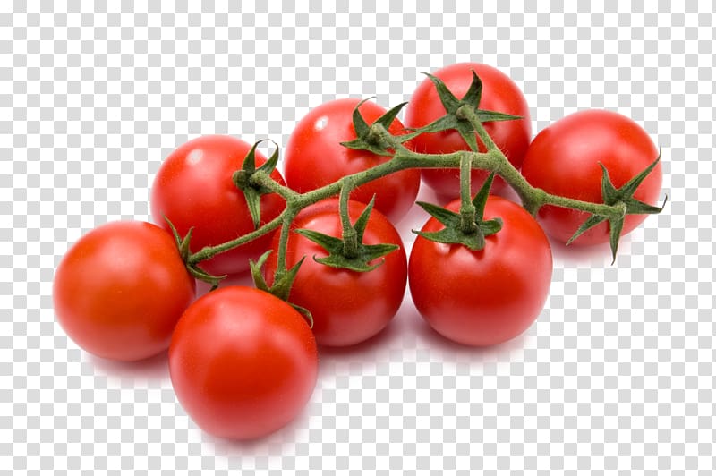 red tomatoes illustration, Cherry tomato Vegetable Gratis, Fresh tomatoes transparent background PNG clipart