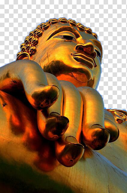 Golden Buddha Chiang Rai Buddhism Buddhahood, daikin buddha chiang rai, thailand transparent background PNG clipart