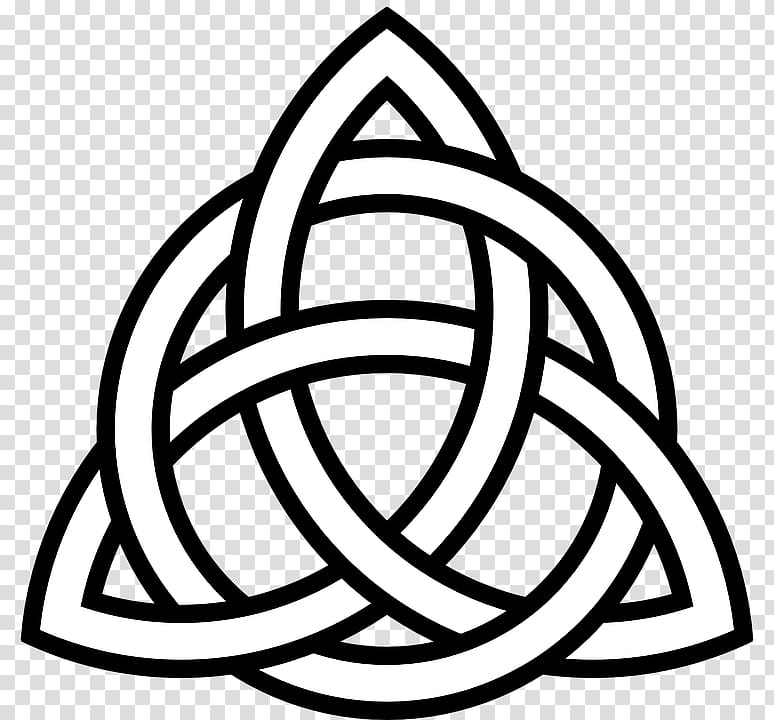 Celtic Knot logo, Celtic knot Symbol Triquetra Hope Celts, Triangle symbol transparent background PNG clipart