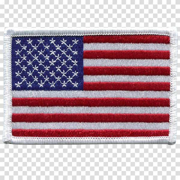 Flag of the United States Flag patch Flag of Canada Embroidered patch, BORDER FLAG transparent background PNG clipart