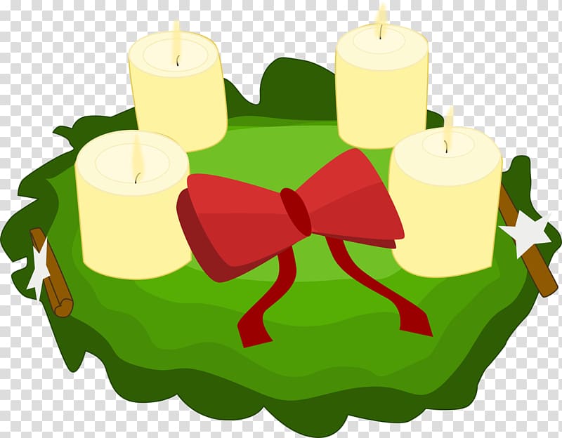 Advent wreath 4th Sunday of Advent , Church Candles transparent background PNG clipart