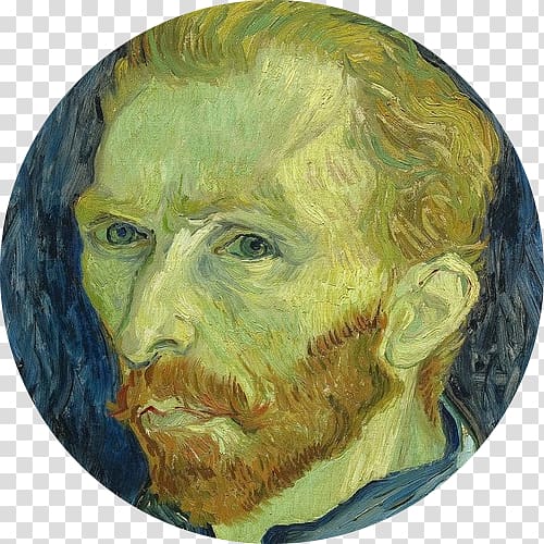 National Gallery of Art Vincent van Gogh Van Gogh self-portrait, painting transparent background PNG clipart
