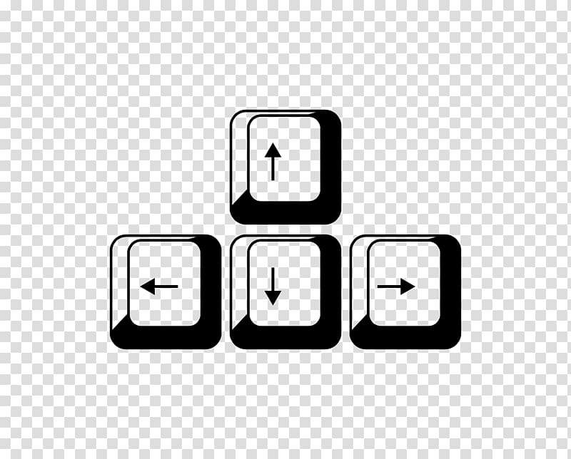 Computer keyboard Arrow keys Computer Icons Page Up and Page Down keys, Arrow transparent background PNG clipart