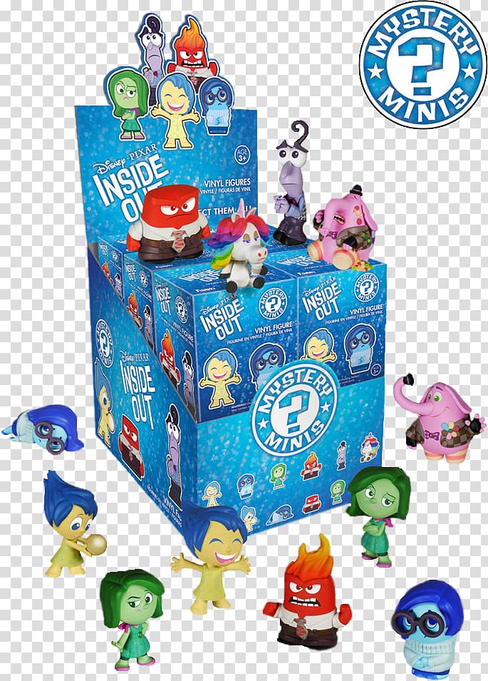 Funko 4879 Disney/Pixar-Inside Out Mystery Mini Blind Box One Figure Bing Bong Funko Mystery Action & Toy Figures, diy emotions poster transparent background PNG clipart