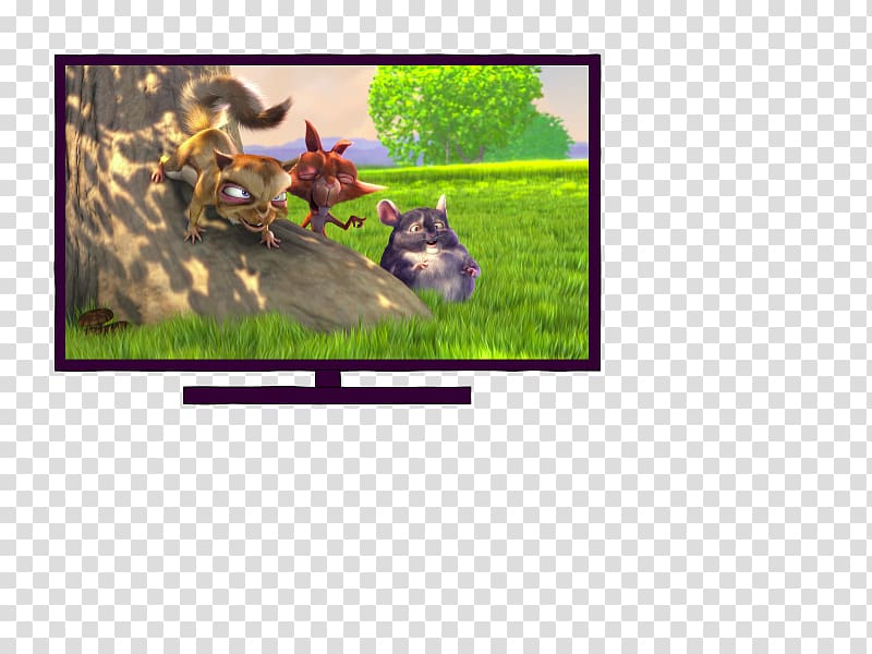 YouTube Animation Blender VLC media player, watching tv transparent background PNG clipart