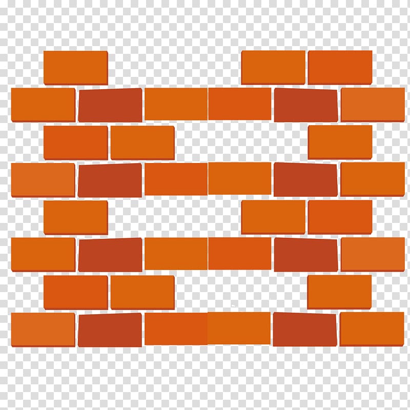 Brick Wall Cladding Panelling Material, Fine red brick wall transparent background PNG clipart
