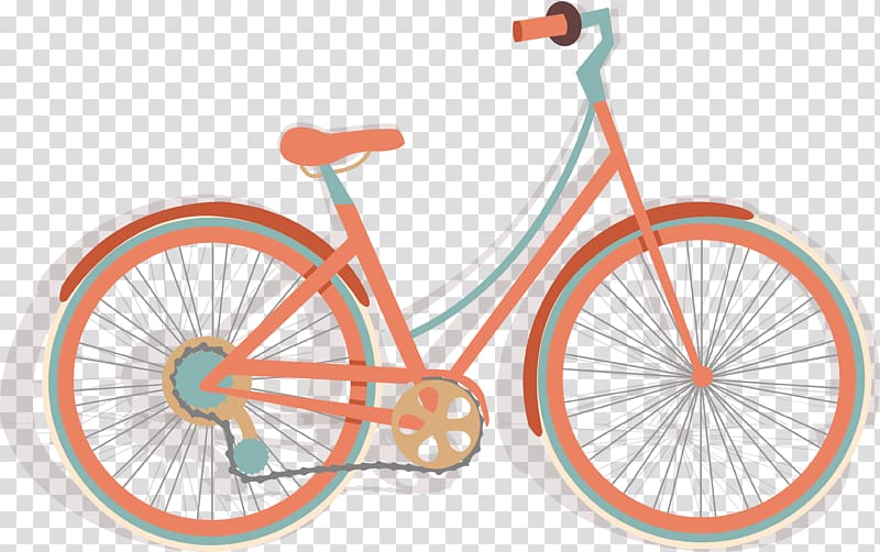 BOI Bicycle Outfitters Indy Mountain bike Bicycle Shop Electric bicycle, Orange bike transparent background PNG clipart