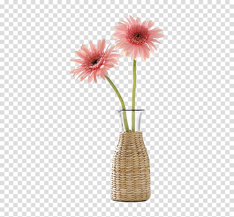 Humidifier Flower, Gerbera flower arrangement transparent background PNG clipart