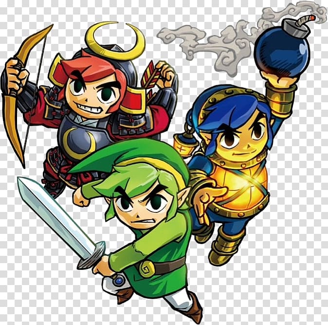 The Legend of Zelda: Tri Force Heroes The Legend of Zelda: Four Swords Adventures The Legend of Zelda: The Wind Waker Princess Zelda Link, others transparent background PNG clipart