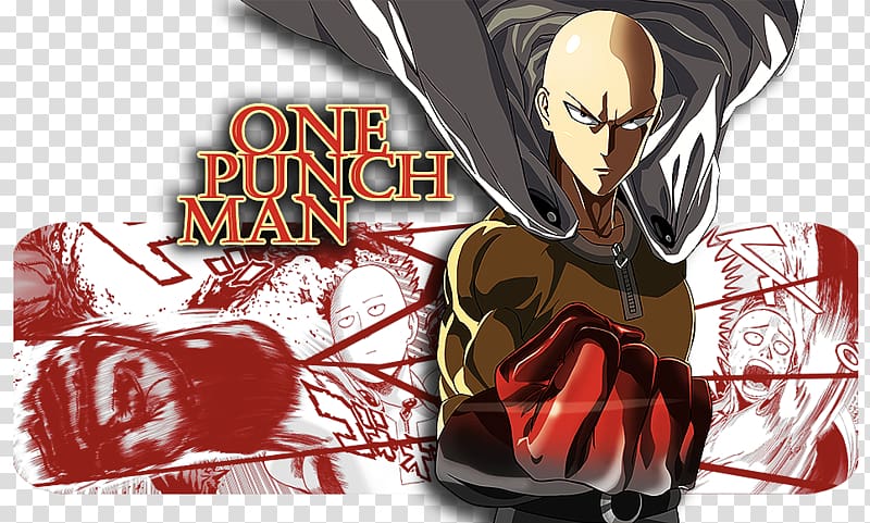 Saitama Art One Punch Man Anime Monkey D. Luffy, one punch transparent background PNG clipart