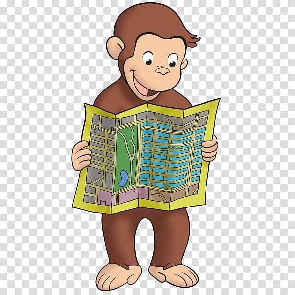 Curious George Makes Pancakes YouTube Cartoon, Watercolor monkey transparent background PNG clipart