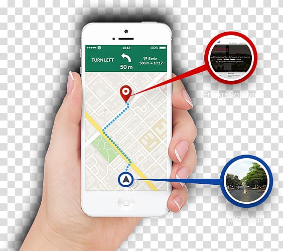 Global Positioning System Mobile app development Location-based service iPhone, mobile navigation page transparent background PNG clipart