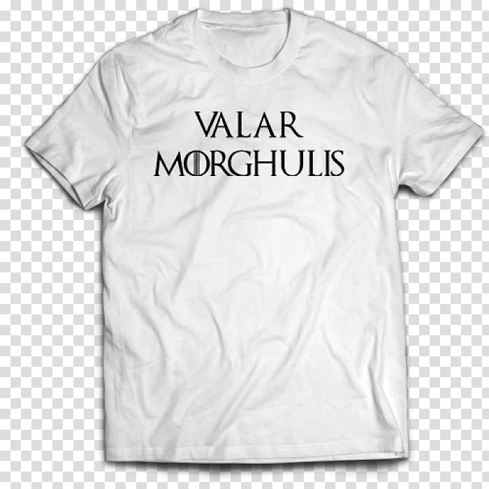 T-shirt Clothing Top Online shopping, Valar Morghulis transparent background PNG clipart