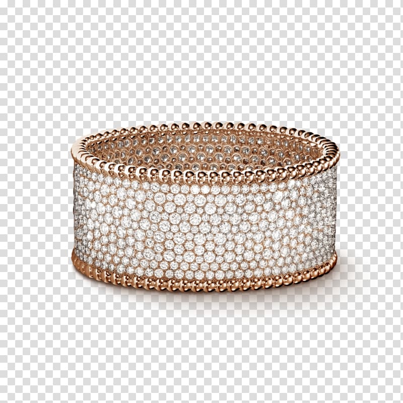 Earring Bangle Bracelet Van Cleef & Arpels Jewellery, Van Cleef & Arpels diamond ring transparent background PNG clipart