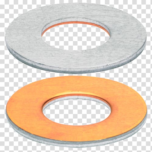 Washer Bimetallic strip Alloy Product, transparent background PNG clipart